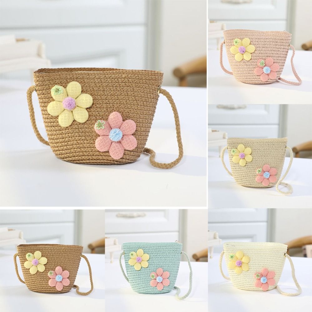 Beach Bag Straw - Bolso de paja tejido a mano