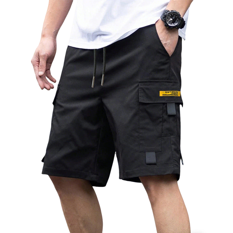 Summer Clothing Work - Pantalones Cortos Cargo de Verano para