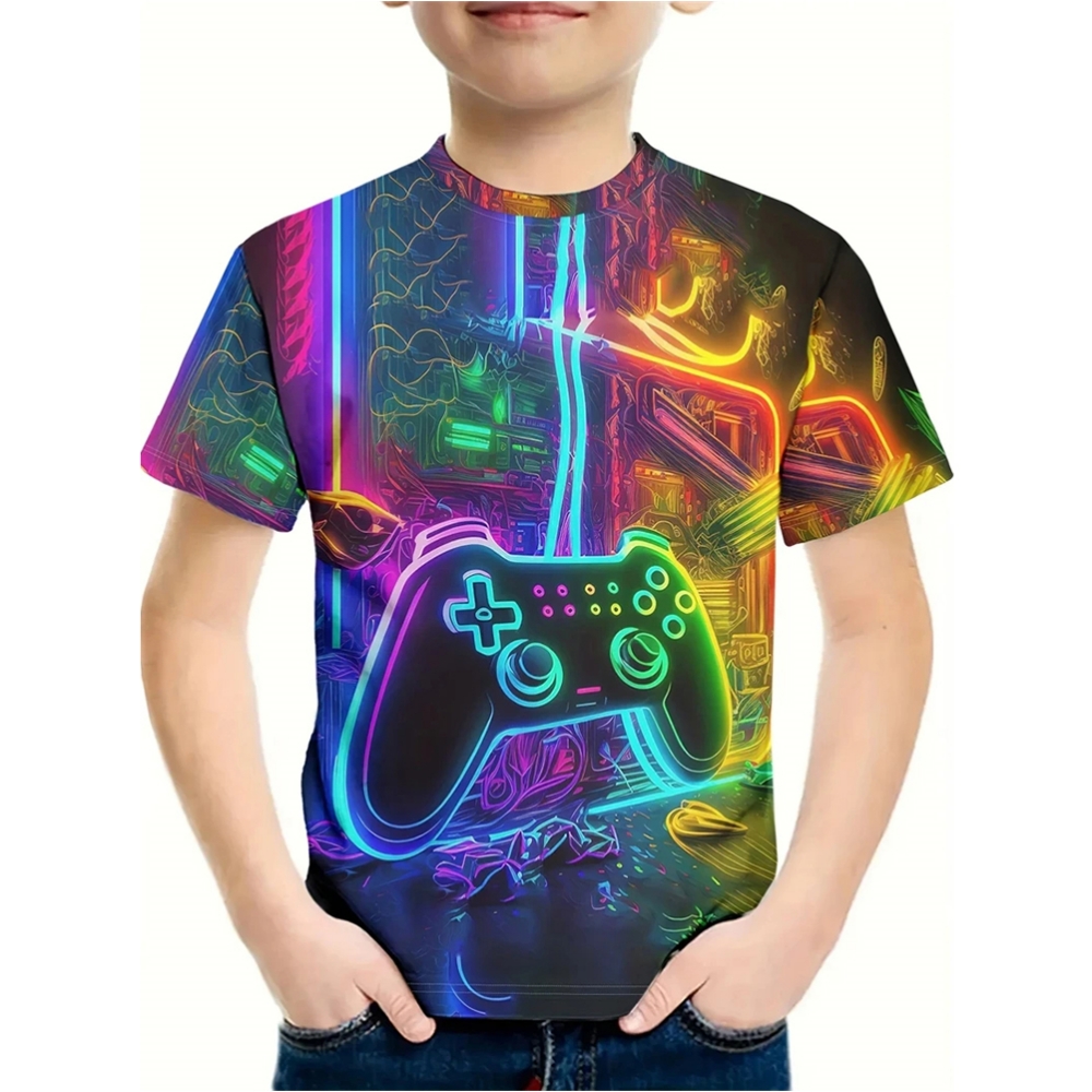 Summer Clothing Drawing For Kids - Camiseta para niño con estampado 3D