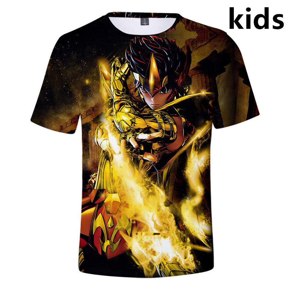 Summer Knights Clothing - Camiseta de Anime Saint Seiya para