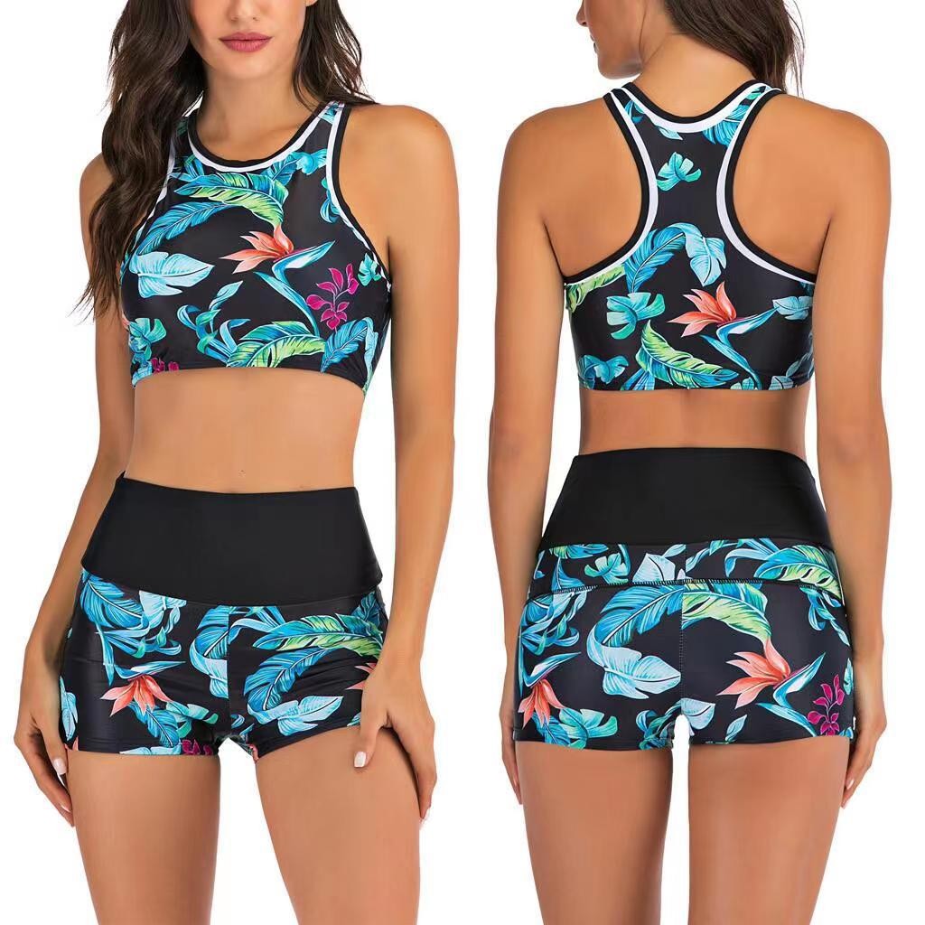 Halter Neck Top - Bikini Y2K para Mujer, Tankini con