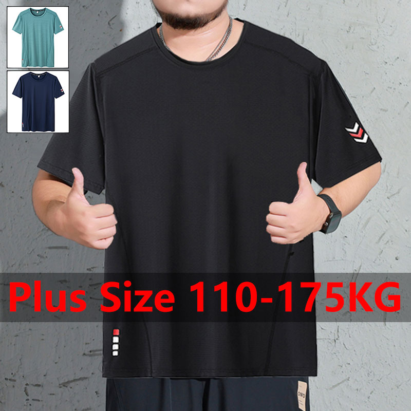 Summer Clothing Plus - Camiseta de talla grande para hombre