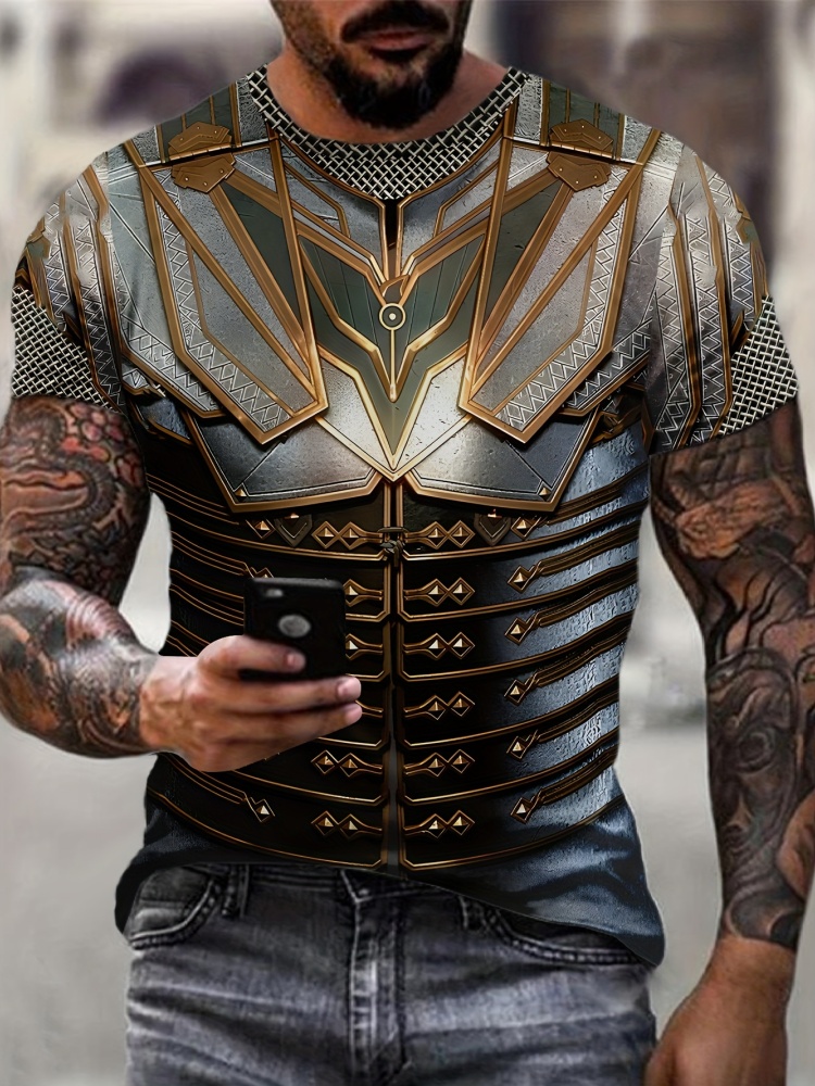 Summer Knights Clothing - Camiseta con estampado 3D de Street