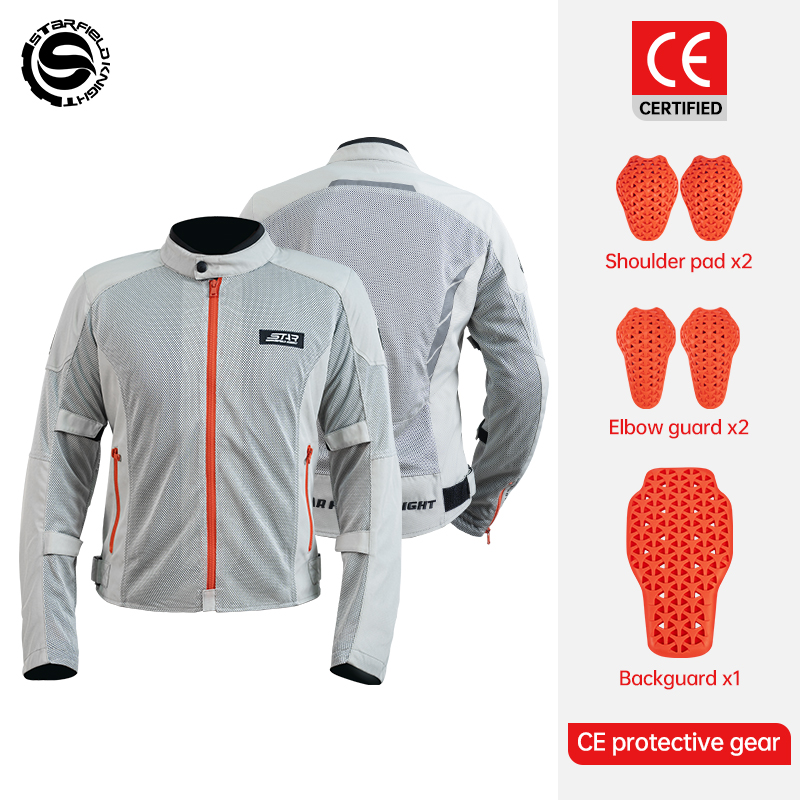Summer Knights Clothing - Chaqueta de moto Star Field Knight,