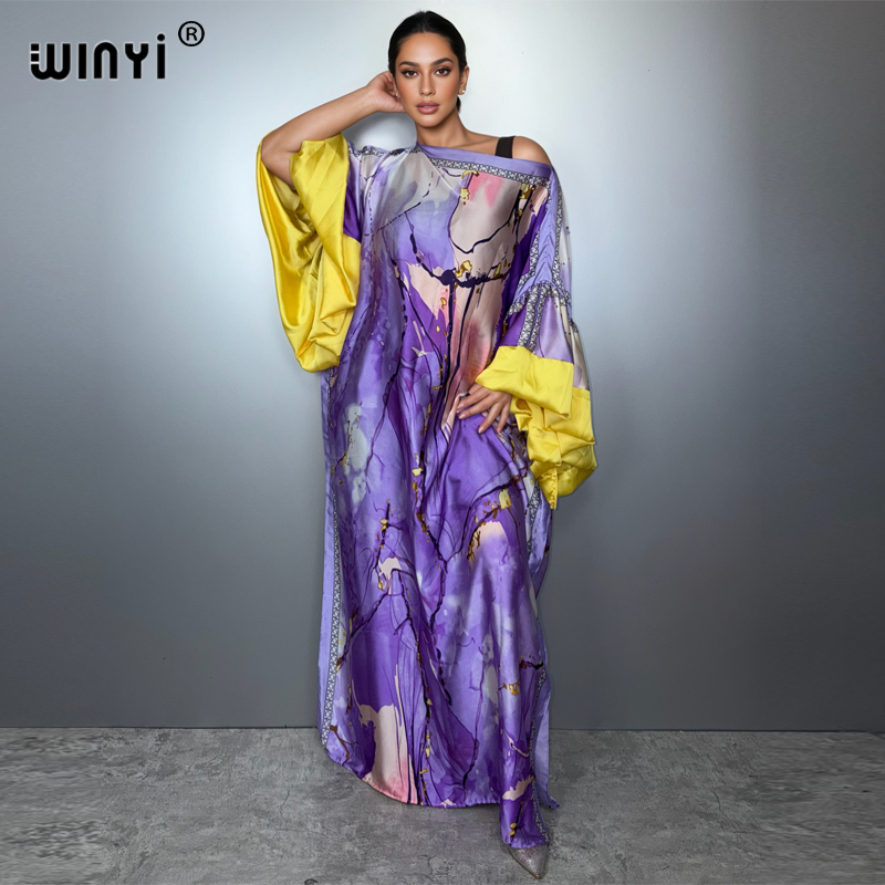 Summer Evenings Clothing - WINYI boho nuevo puff (ed) vestido