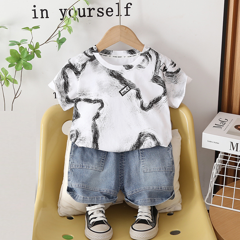 Summer Clothing Drawing For Kids - Conjunto de Ropa para Niños Pequeños,