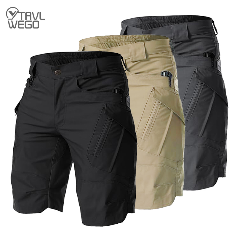 Summer Clothing Work - Pantalones Cortos Tácticos TRVLWEGO para Hombre,