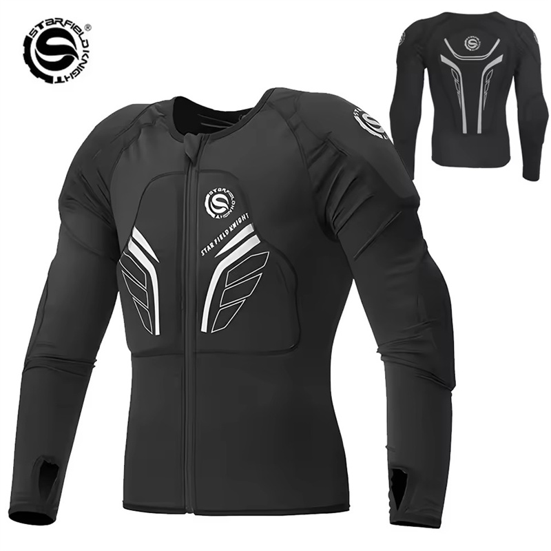 Summer Knights Clothing - Chaqueta de Motocicleta Elástica Ajustada SFK,