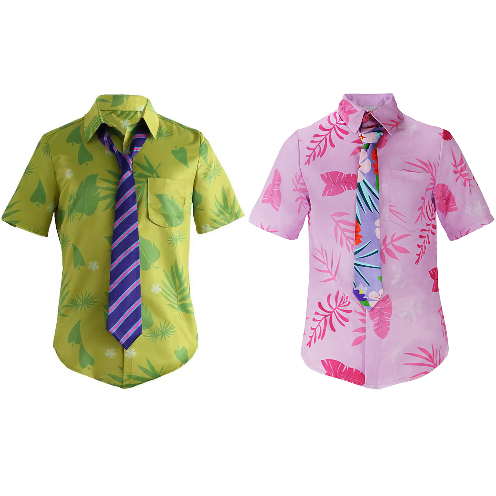 Beach Shirt Hawaiian - Camisa hawaiana con estampado de guitarra