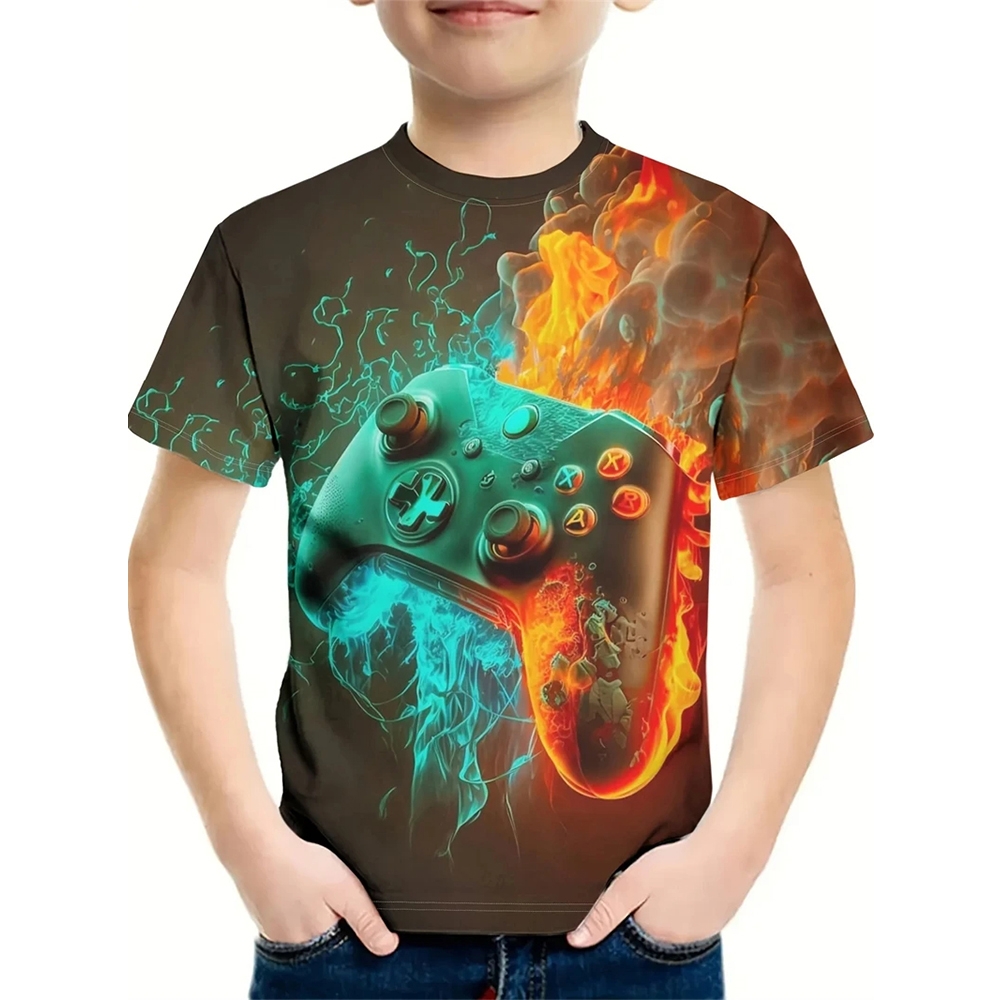 Camiseta para niño con estampa - Summer Clothing Drawing For Kids reseña y precio
