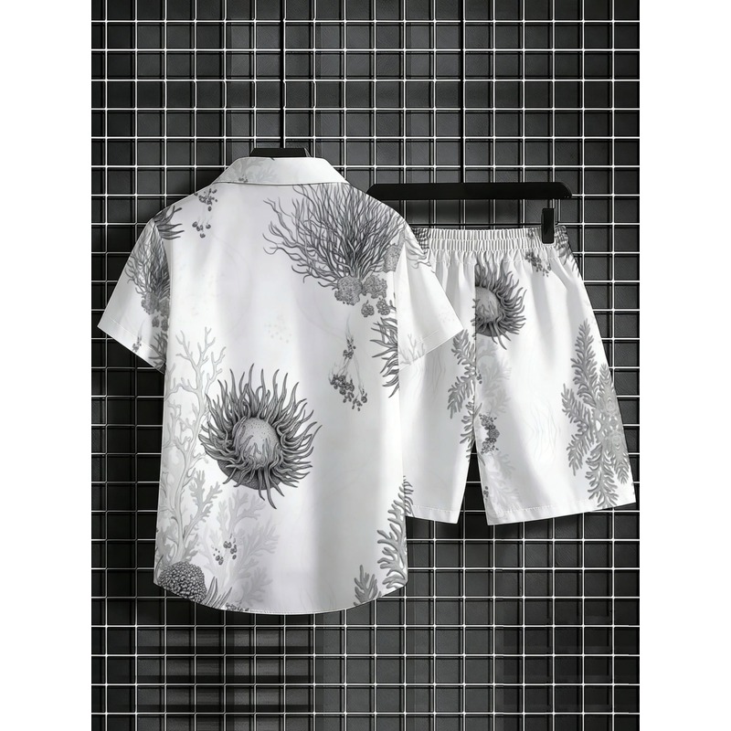 Conjunto de Camisa y Pantalone - Beach Shirt Hawaiian reseña y precio