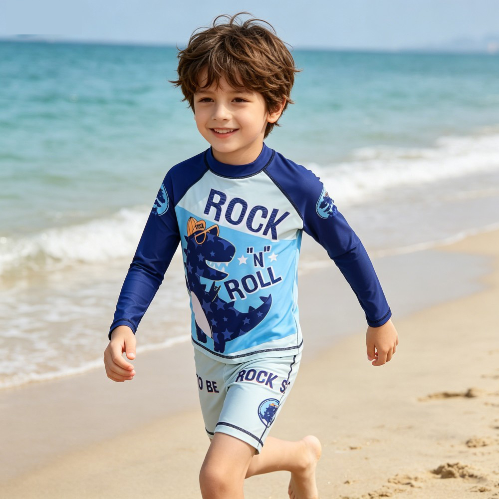 Conjunto de 2 piezas de traje  - Rash Guard Long Sleeve reseña y precio