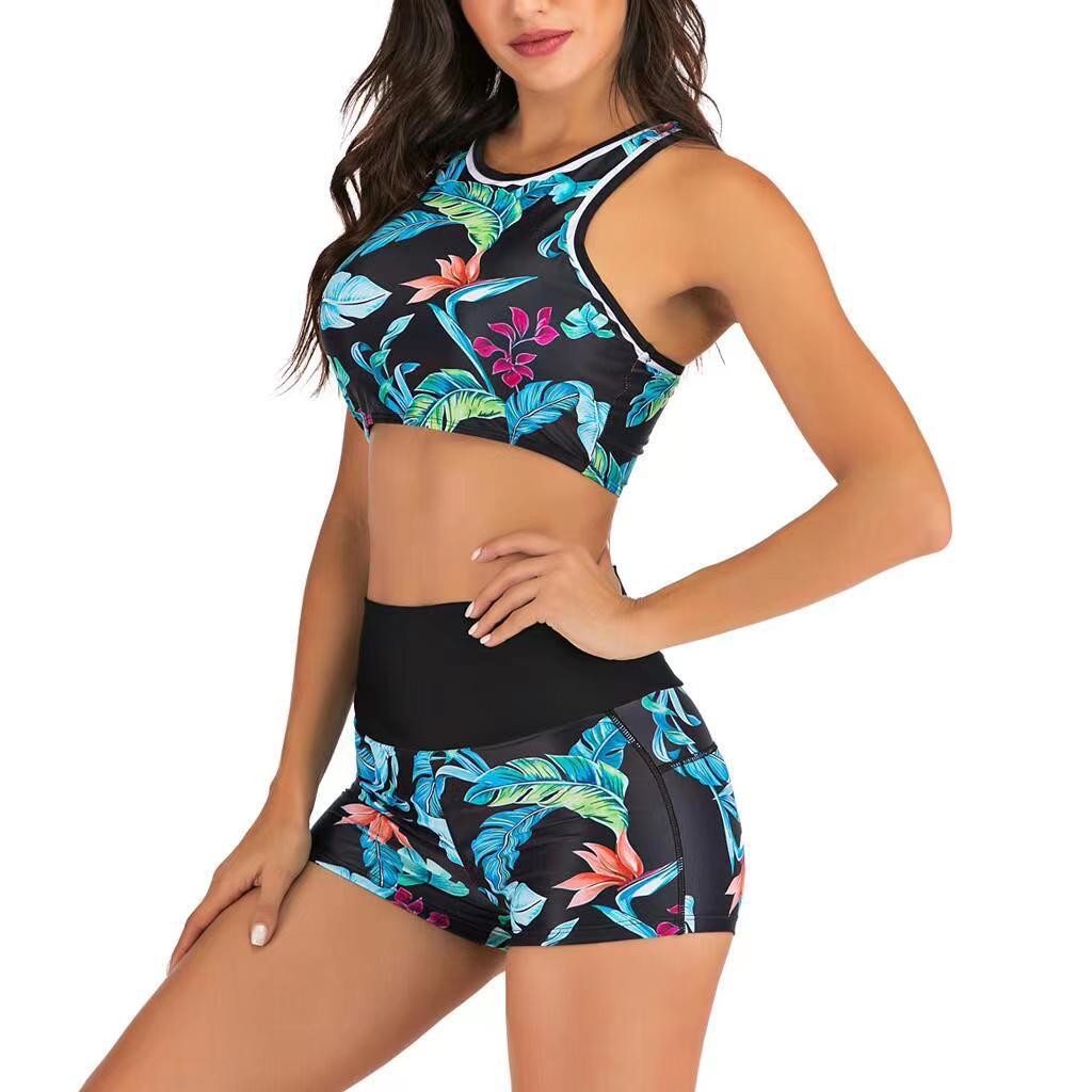 Bikini Y2K para Mujer, Tankini - Halter Neck Top reseña y precio