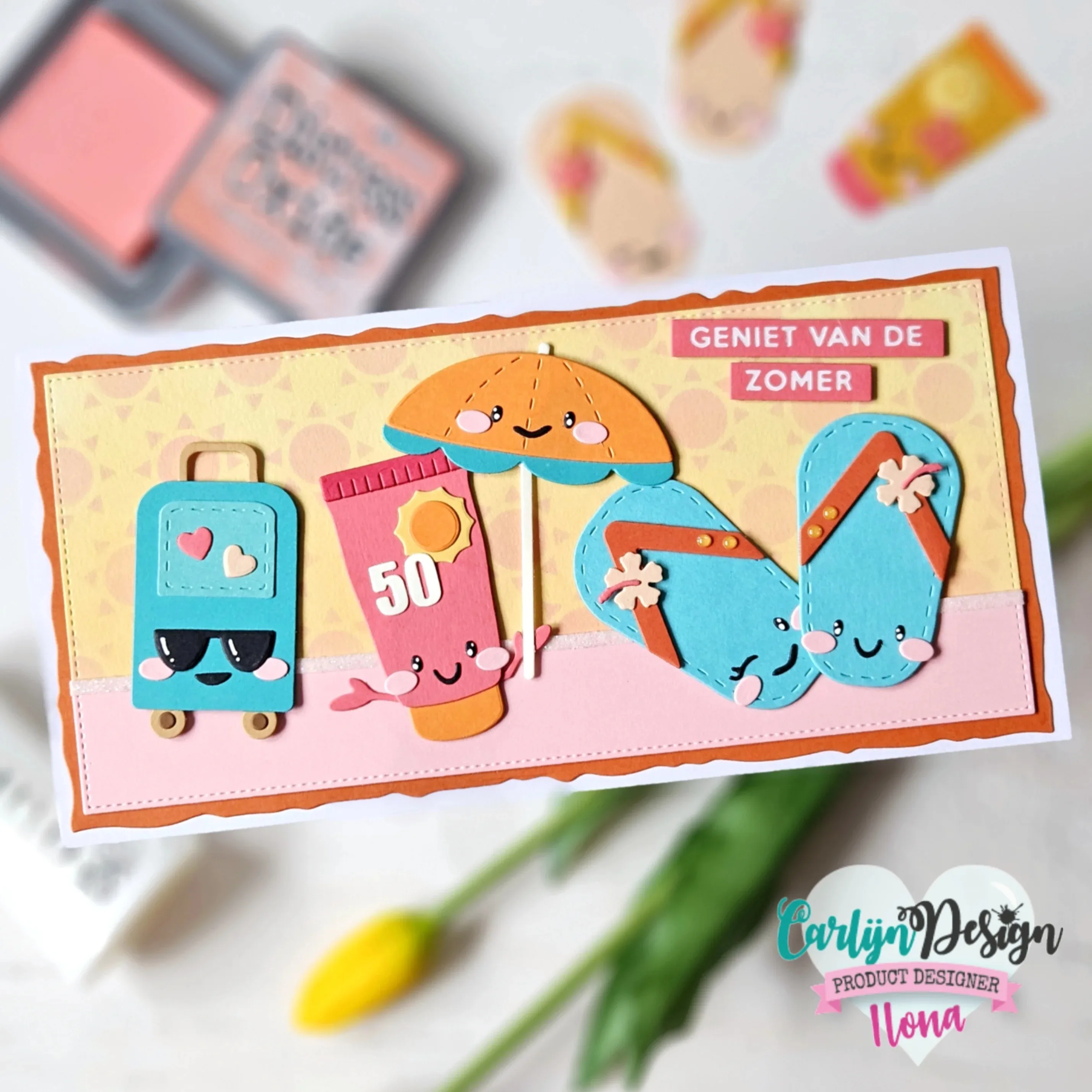 ScrapbookingHeart verano jardí - Summer Clothing Label reseña y precio