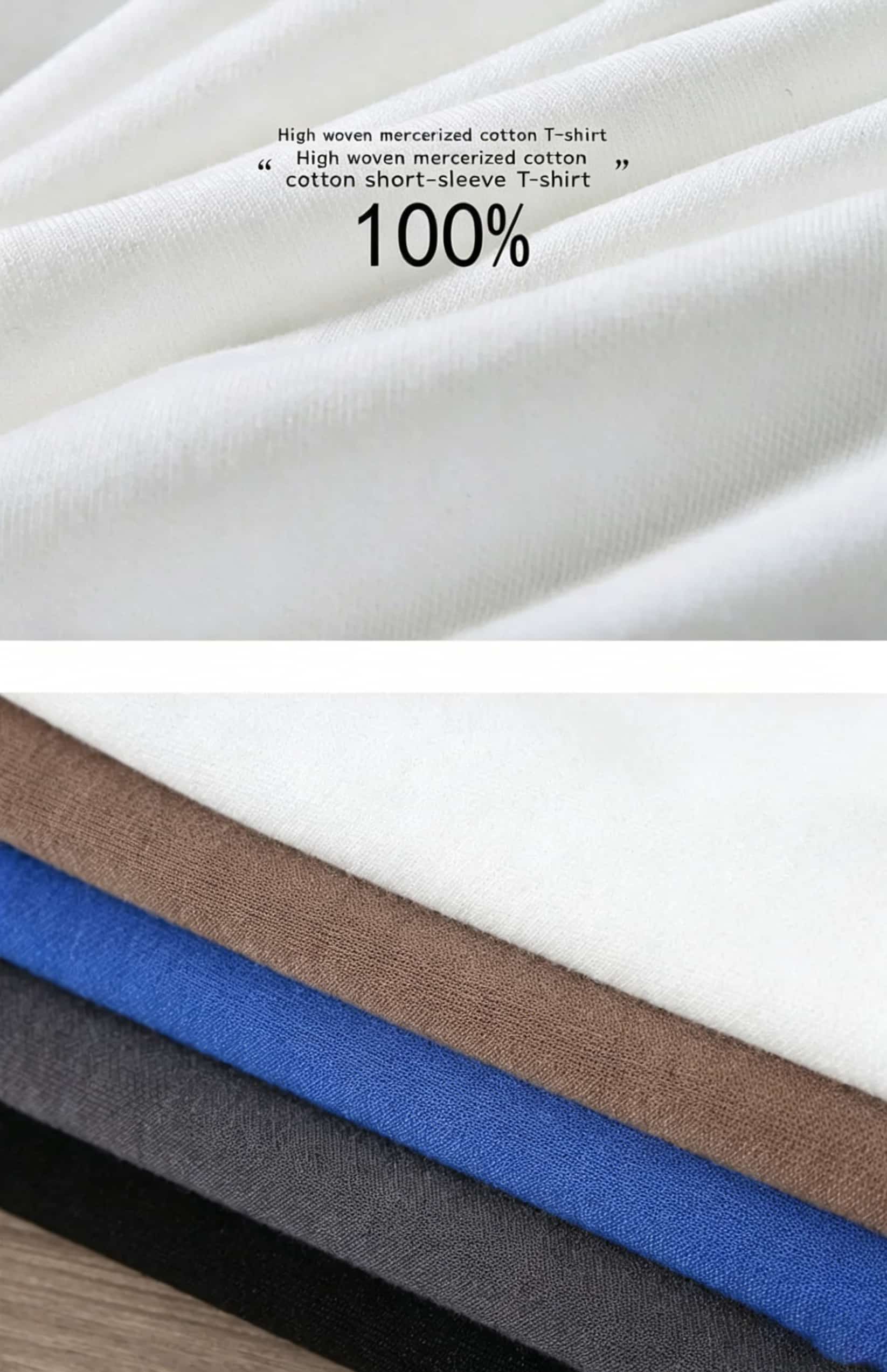 Camiseta de algodón con cuello - Summer Clothing Label reseña y precio