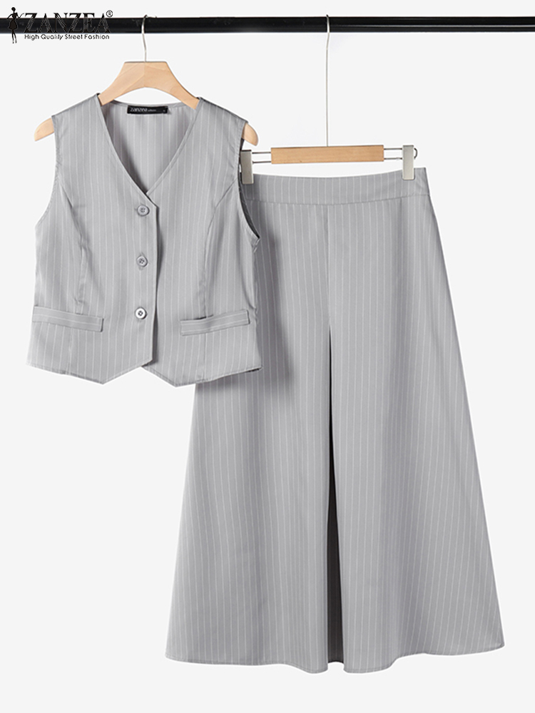 ZANZEA, conjuntos de 2 piezas  - Summer Clothing Work reseña y precio