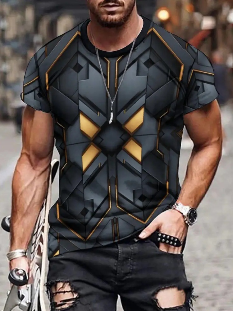 Camiseta con estampado 3D de S - Summer Knights Clothing reseña y precio