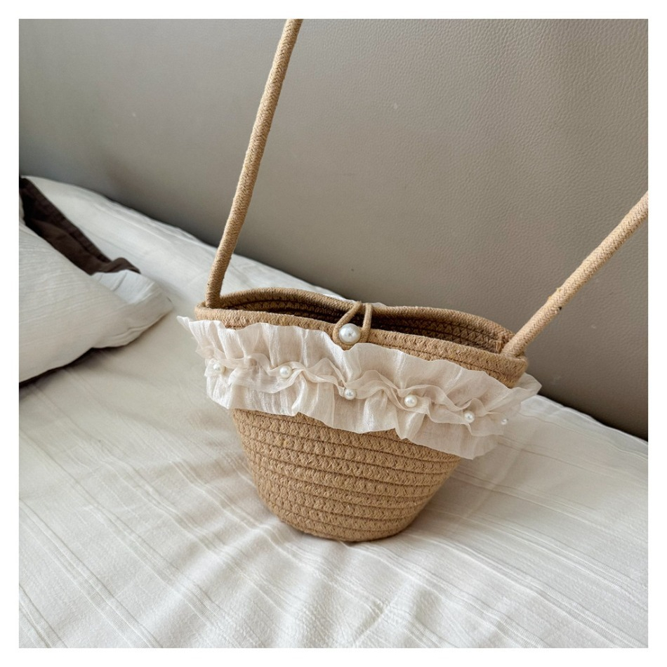 Conjunto de Sombrero de Paja y - Beach Bag Straw reseña y precio