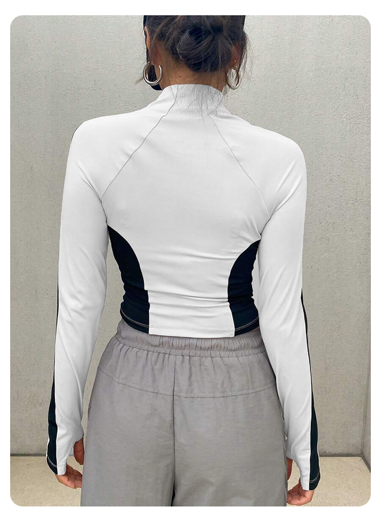 Chaqueta de yoga con cuello al - Summer Clothing Pieces reseña y precio