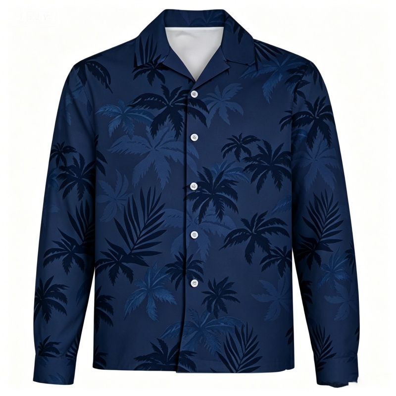 Camisas Hawaianas de Manga Lar - Beach Shirt Hawaiian reseña y precio