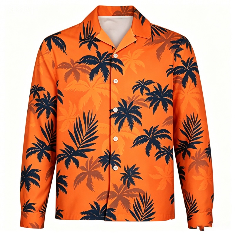 Camisas Hawaianas de Manga Lar - Beach Shirt Hawaiian reseña y precio
