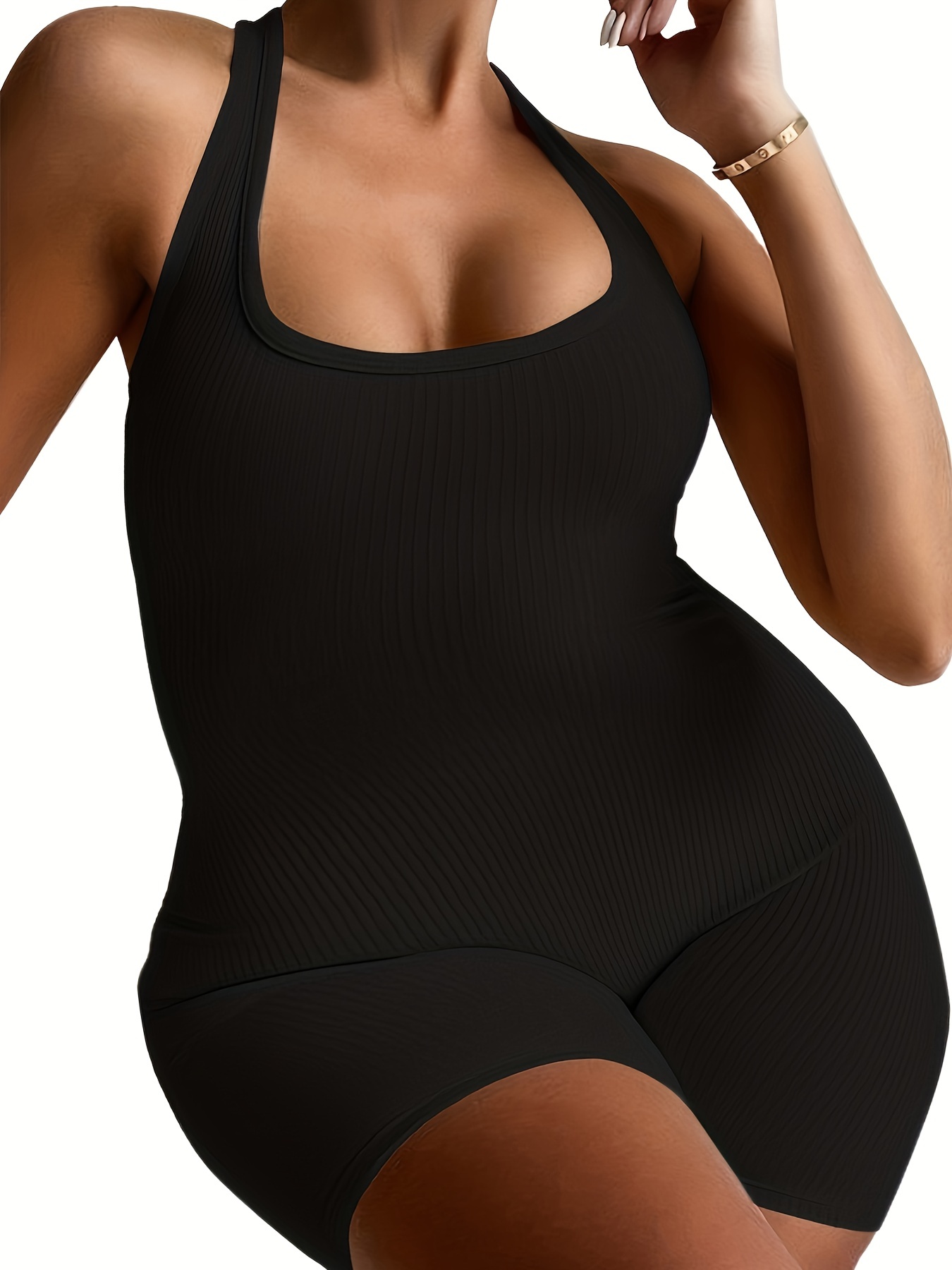 Mono deportivo negro Con cuell - Summer Clothing Plus reseña y precio