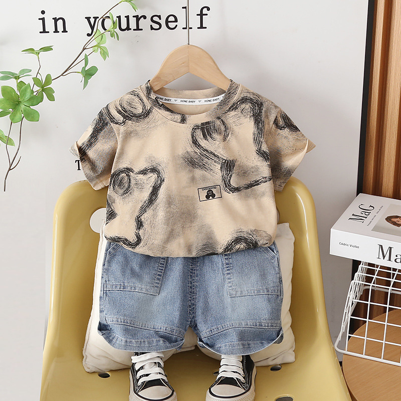 Conjunto de Ropa para Niños Pe - Summer Clothing Drawing For Kids reseña y precio