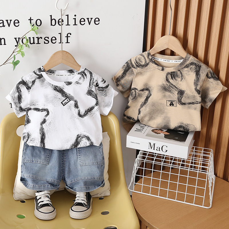 Conjunto de Ropa para Niños Pe - Summer Clothing Drawing For Kids reseña y precio
