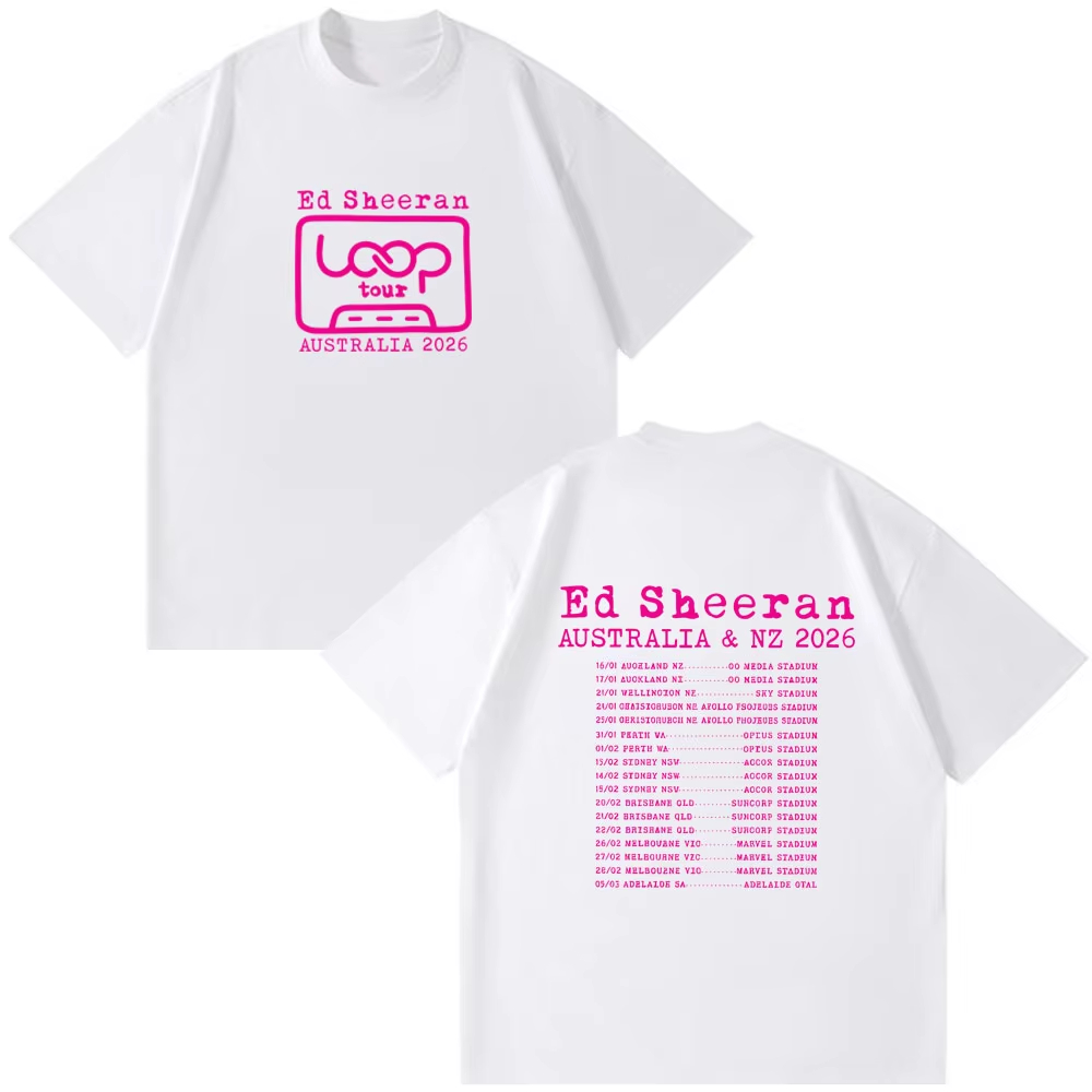 Ed Sheeran Loop Tour Australia - Summer Clothing Australia reseña y precio