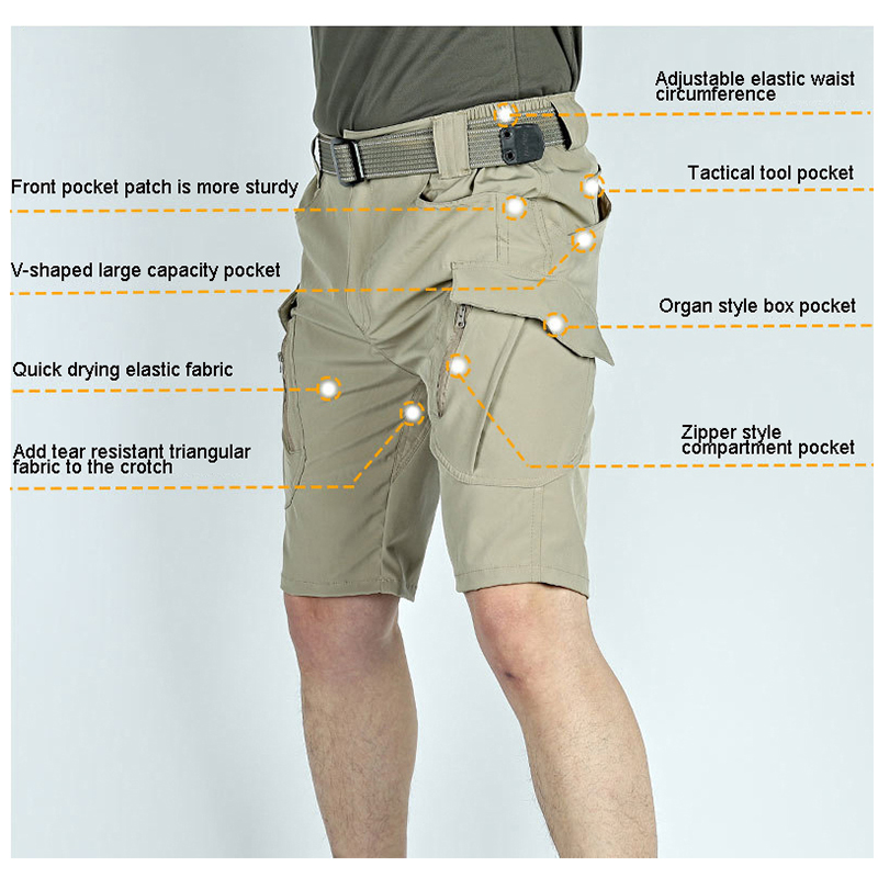 Pantalones Cortos Tácticos TRV - Summer Clothing Work reseña y precio