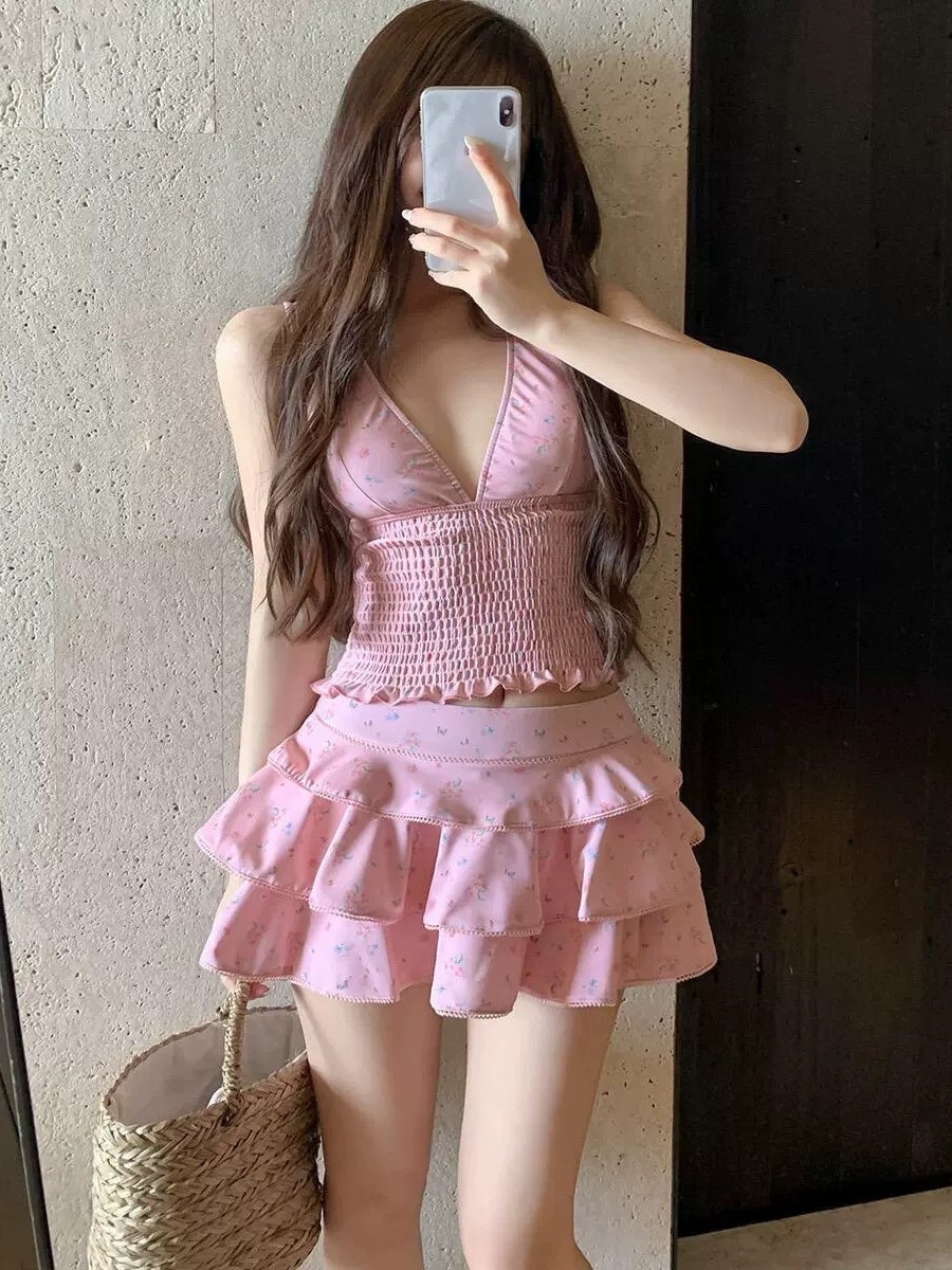 Traje de baño tankini adelgaza - Summer Clothing Sets reseña y precio