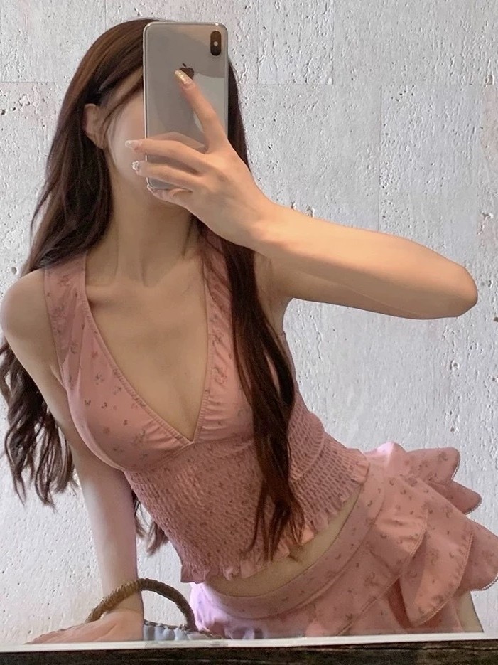 Traje de baño tankini adelgaza - Summer Clothing Sets reseña y precio