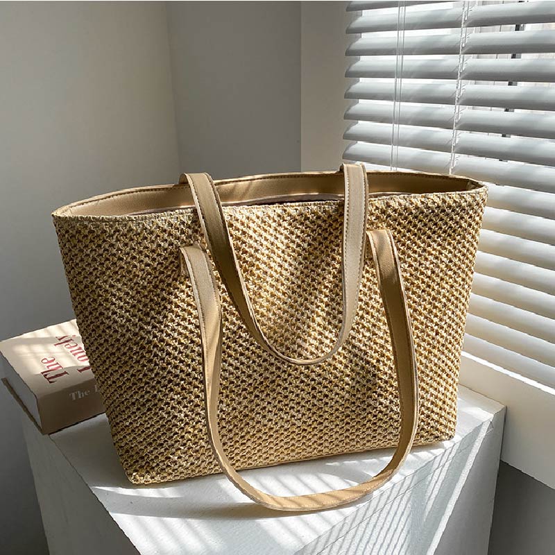 Bolso de Playa de Paja para Mu - Beach Bag Straw reseña y precio
