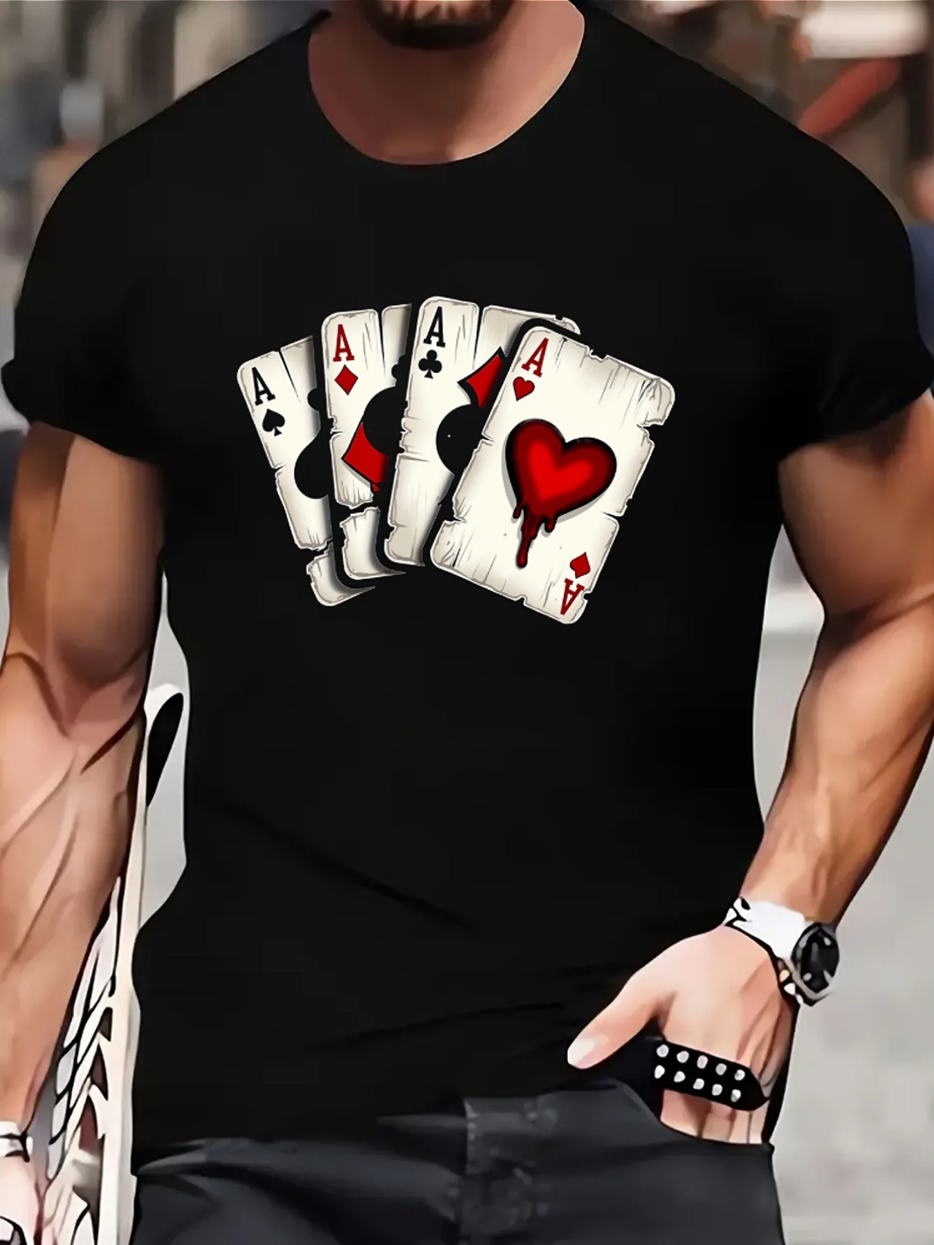 Camiseta gráfica para hombre 1 - Summer Clothing Range reseña y precio