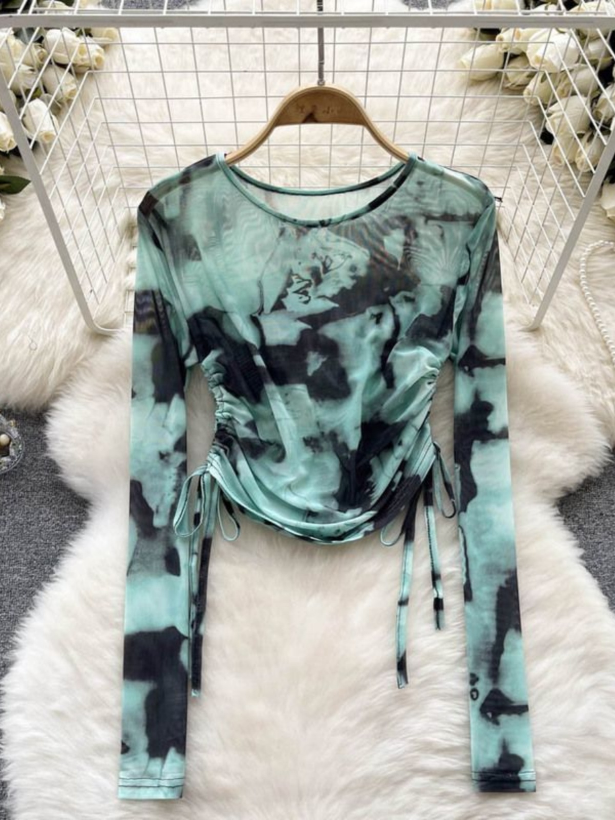 Cseta Retro Tie Dye de Malla c - Summer Clothing Label reseña y precio