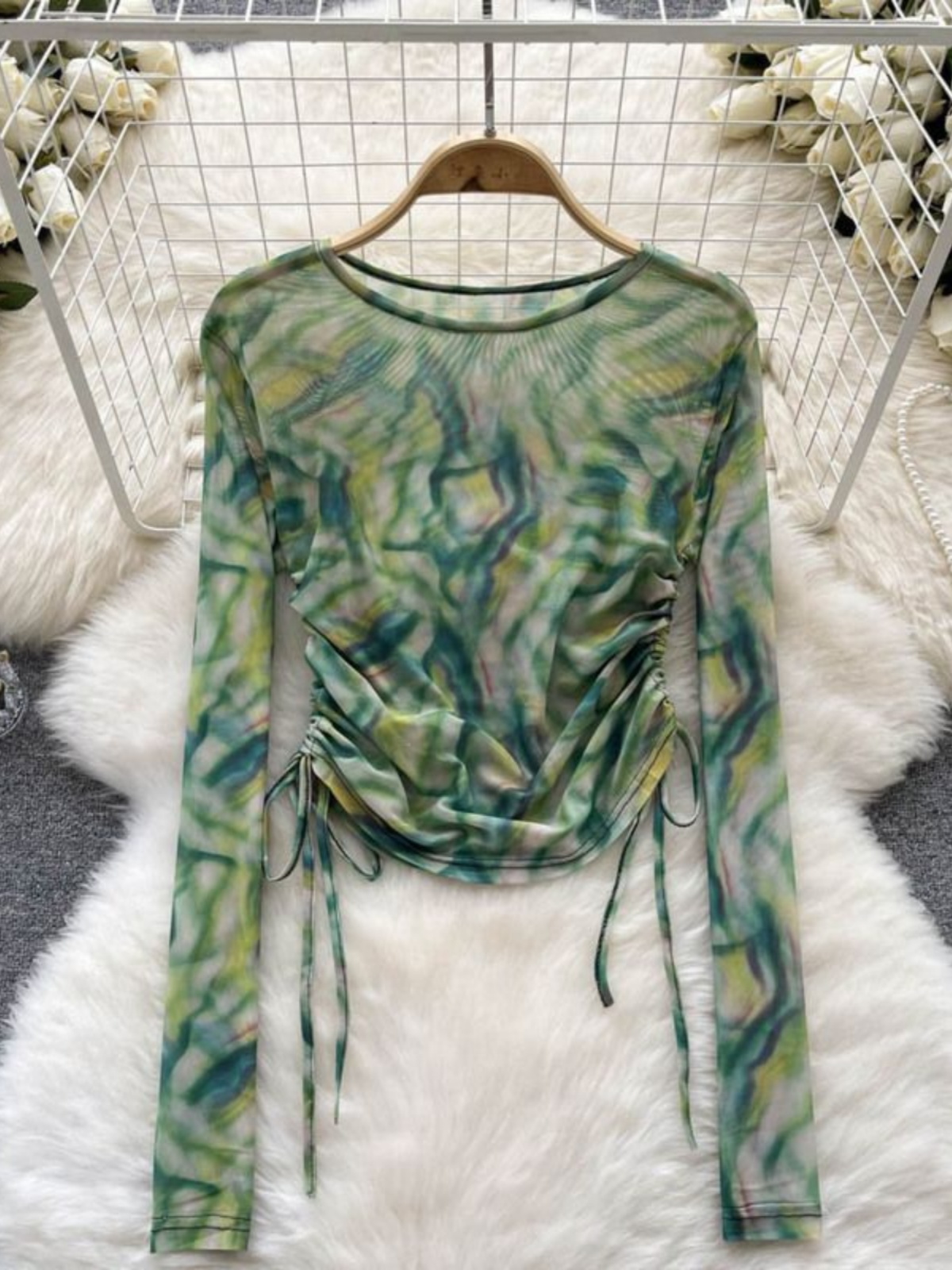 Cseta Retro Tie Dye de Malla c - Summer Clothing Label reseña y precio