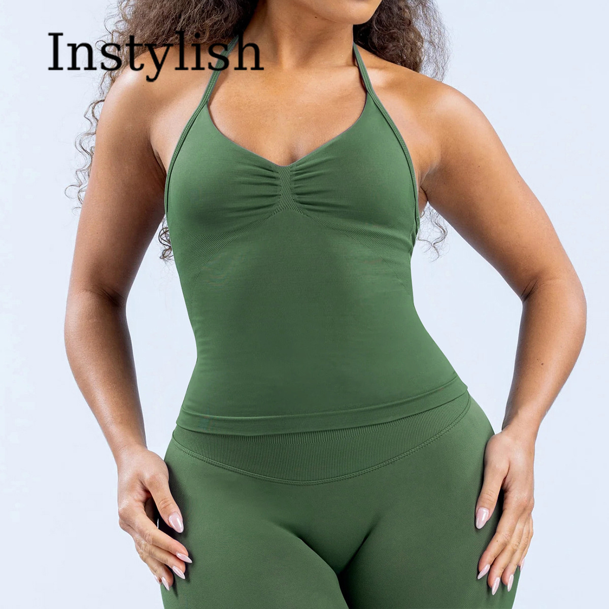 Conjunto Deportivo de 2 Piezas - Halter Neck Top reseña y precio