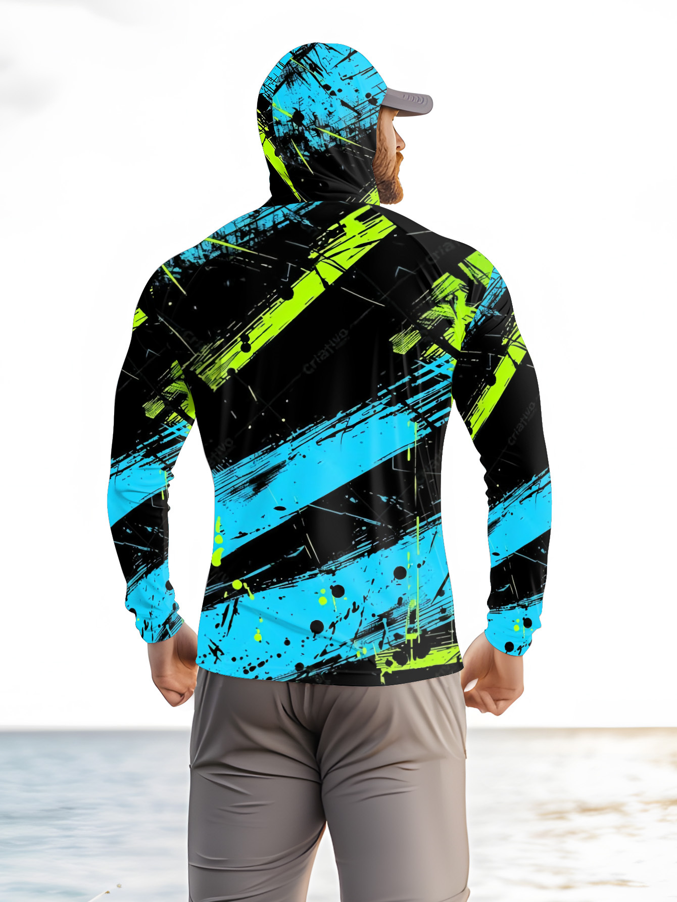 Sudadera con capucha para pesc - Rash Guard Long Sleeve reseña y precio