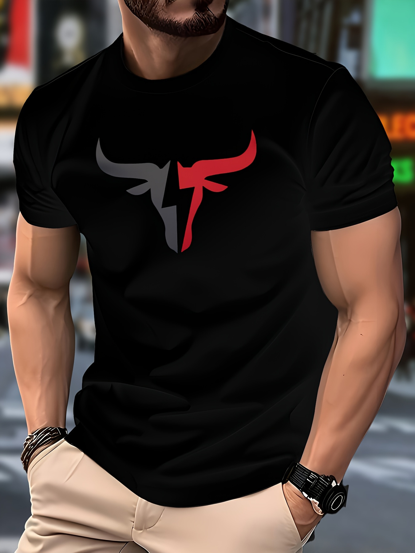 Camiseta gráfica para hombre 1 - Summer Clothing Range reseña y precio