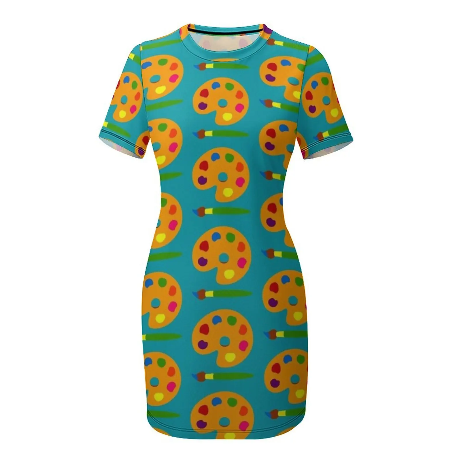 Vestido de manga corta con pal - Summer Clothing Color Palette reseña y precio