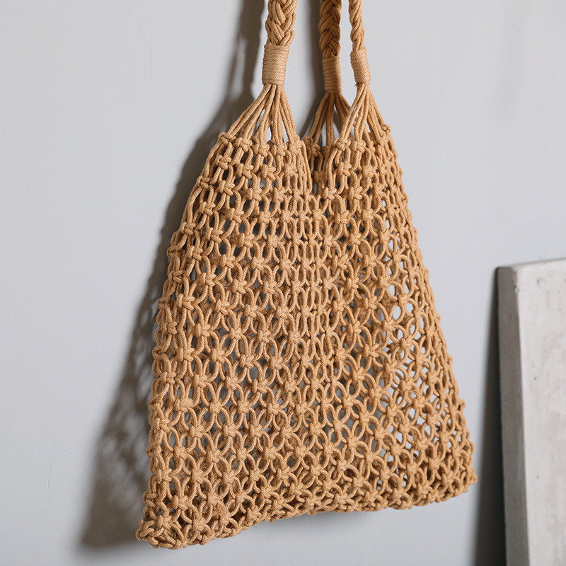 Bolso de paja de gran capacida - Beach Bag Straw reseña y precio